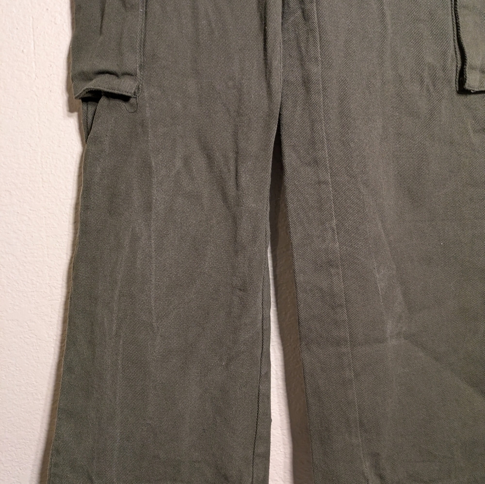 Shein Men's Green Cargo Jeans Dize Size 2 Pre-owned - Picture 3 of 6